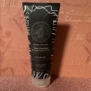 Tweak-d by Nature TRIBAL CHOCOLATE All-Purpose Rescue Cream/ all skin types 3 Oz